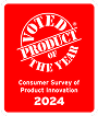 Voted Product of the Year Badge